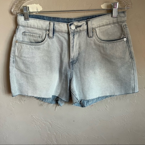 Blank NYC The Fulton Roll Up Denim Shorts - Picture 2 of 7